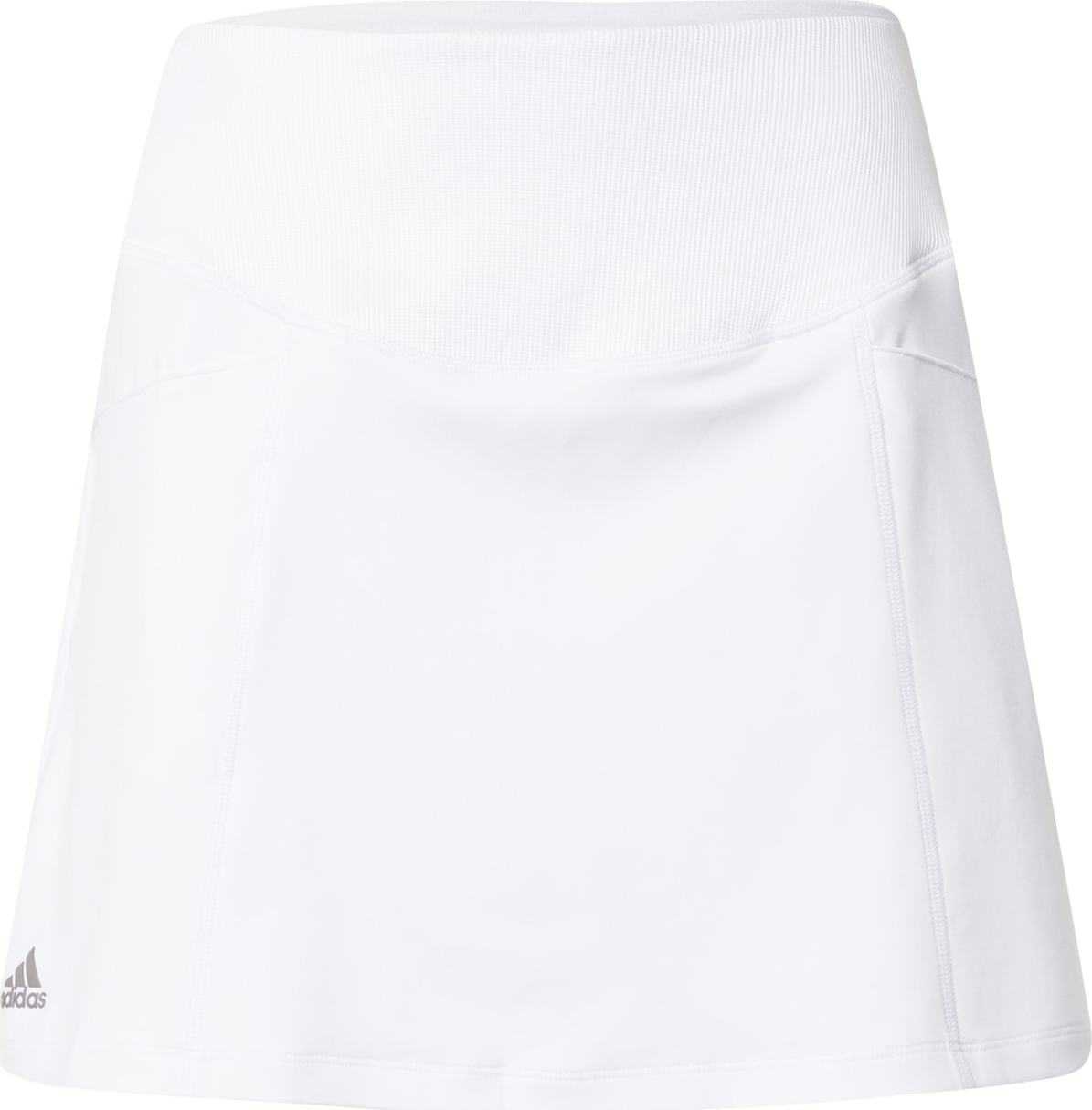 ADIDAS GOLF Sportovní sukně bílá