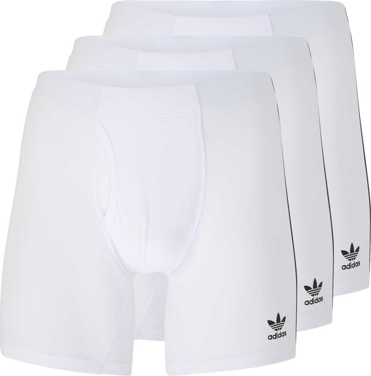 ADIDAS ORIGINALS Boxerky černá / bílá