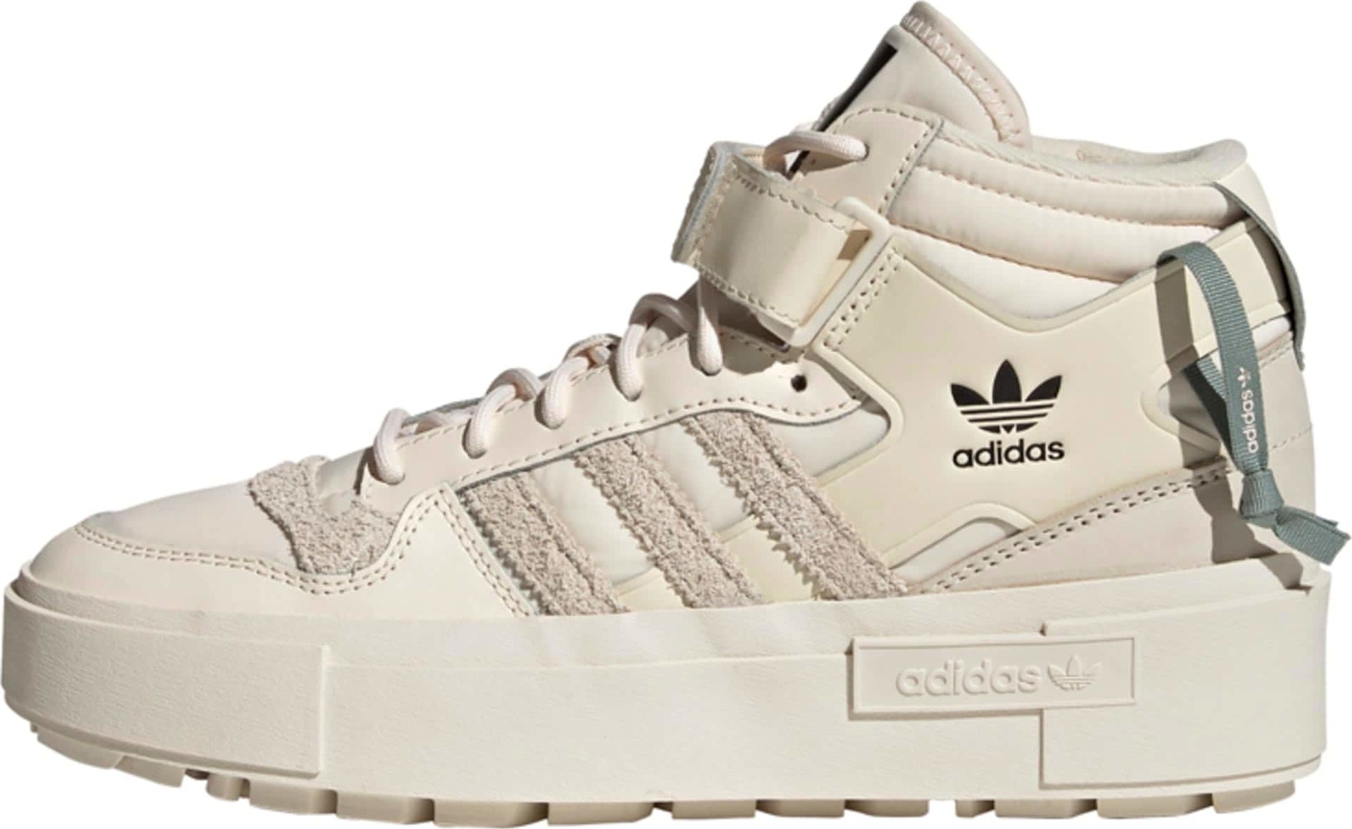 ADIDAS ORIGINALS Kotníkové tenisky 'Forum Bonega' béžová / krémová / černá