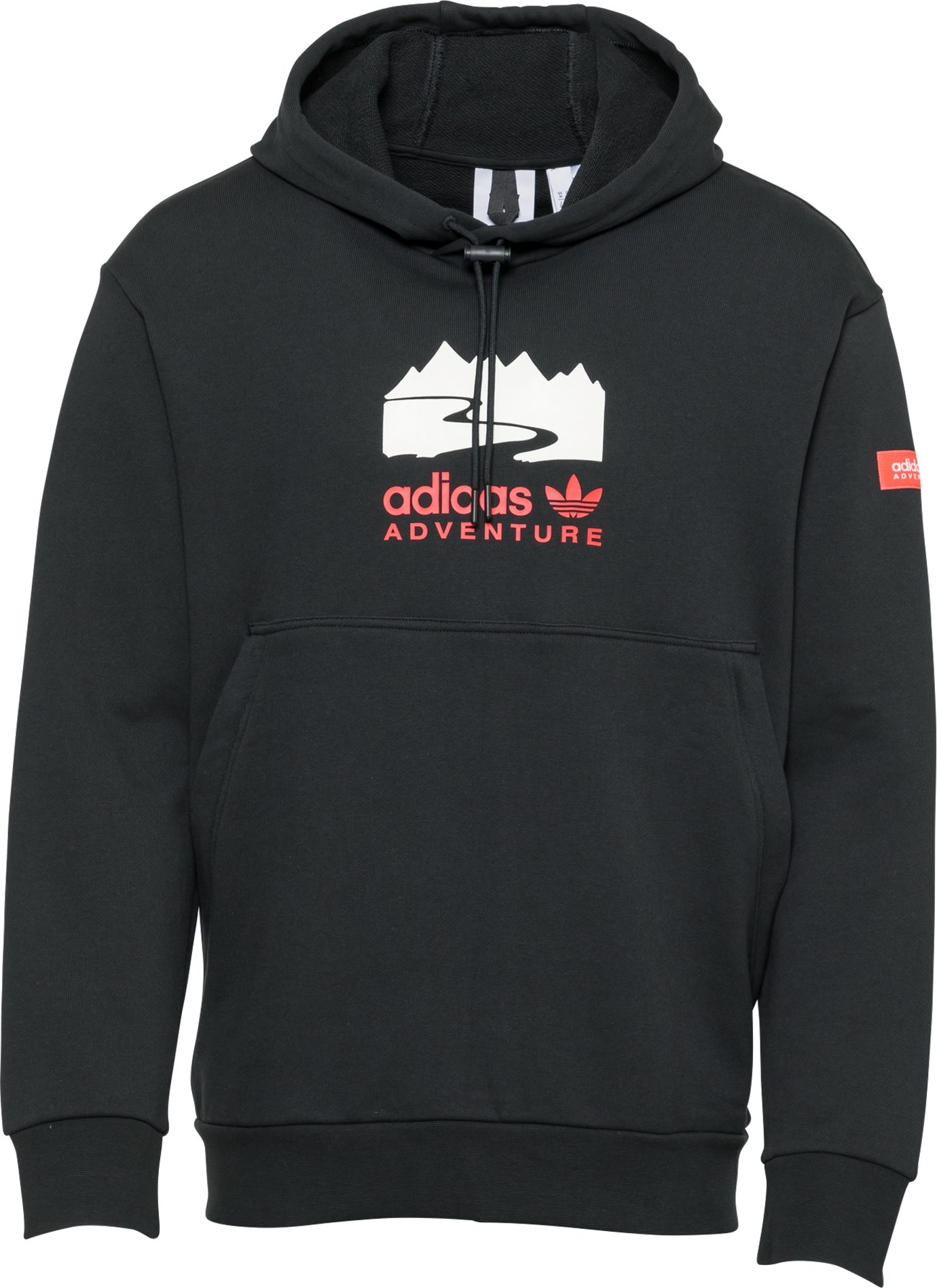 ADIDAS ORIGINALS Mikina grenadina / černá / bílá