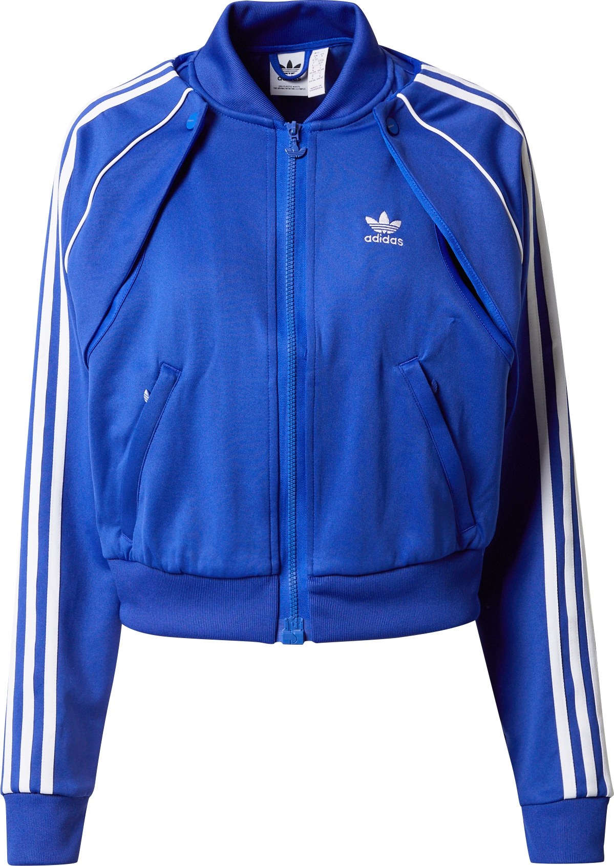 ADIDAS ORIGINALS Mikina královská modrá / bílá