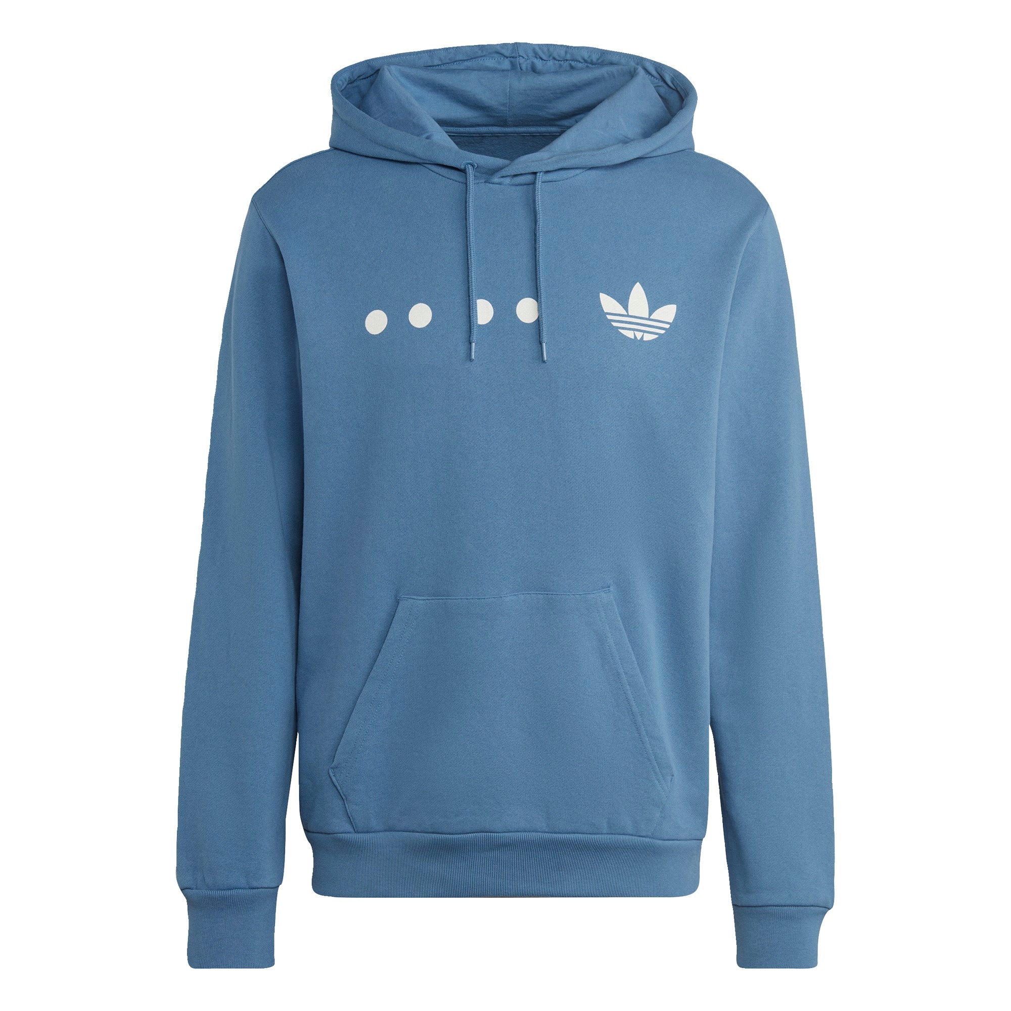 ADIDAS ORIGINALS Mikina nebeská modř / bílá