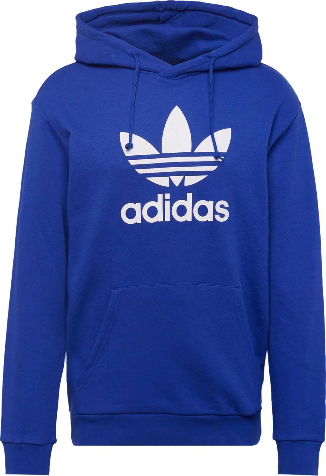 ADIDAS ORIGINALS Mikina tmavě modrá / bílá