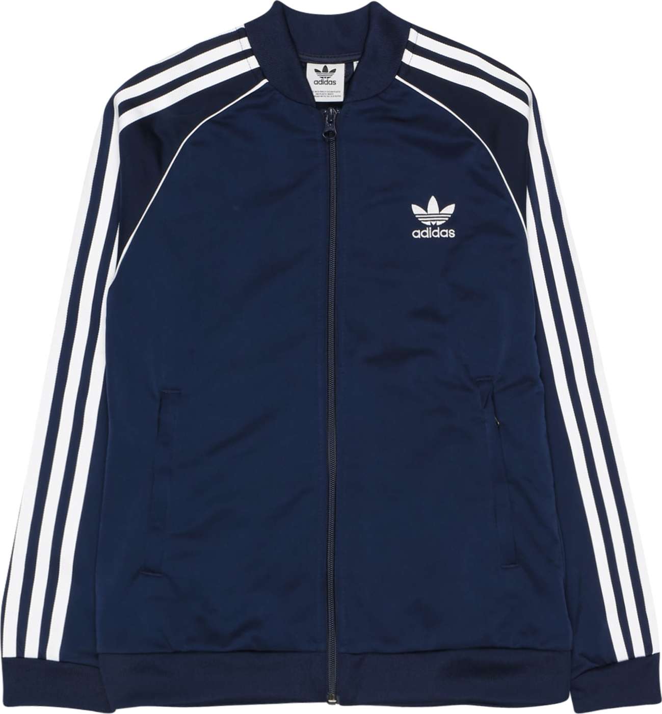 ADIDAS ORIGINALS Mikina tmavě modrá / bílá