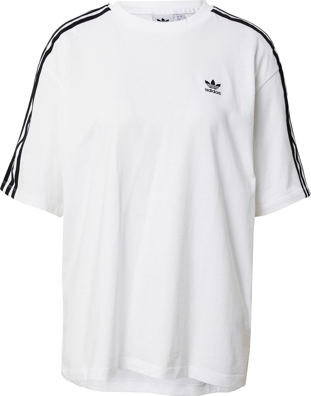 ADIDAS ORIGINALS Tričko černá / bílá