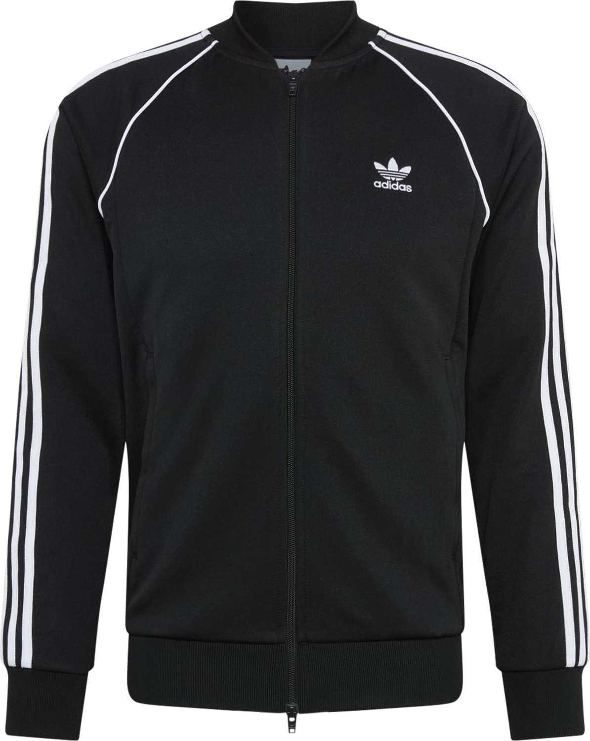 ADIDAS ORIGINALS Mikina černá / bílá