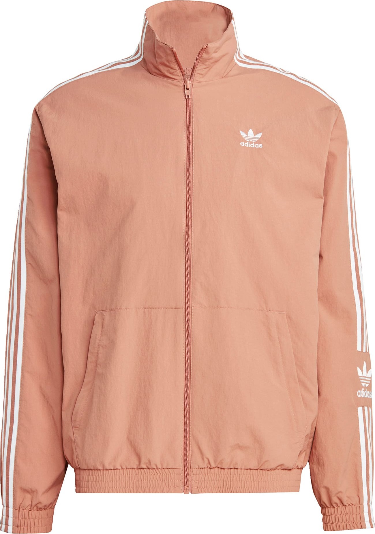 ADIDAS ORIGINALS Přechodná bunda broskvová / bílá