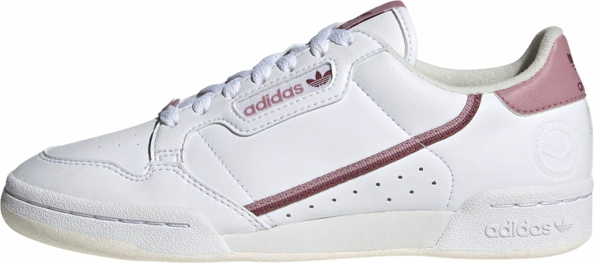 ADIDAS ORIGINALS Tenisky 'Continental 80' starorůžová / bílá