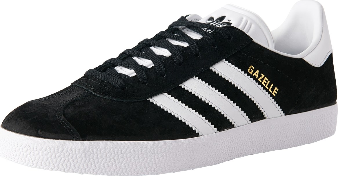 ADIDAS ORIGINALS Tenisky 'Gazelle' zlatá / černá / bílá