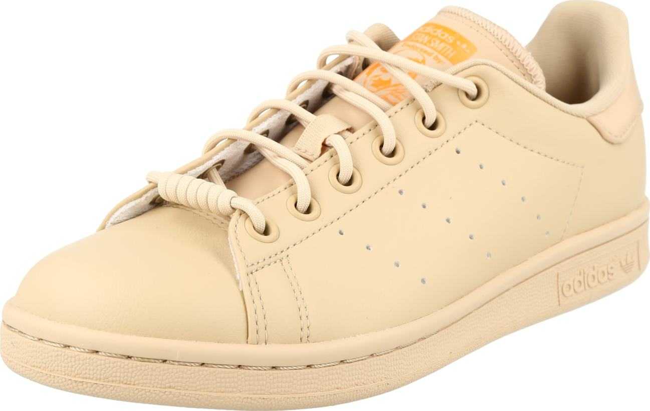 ADIDAS ORIGINALS Tenisky 'Stan Smith' béžová / jasně oranžová