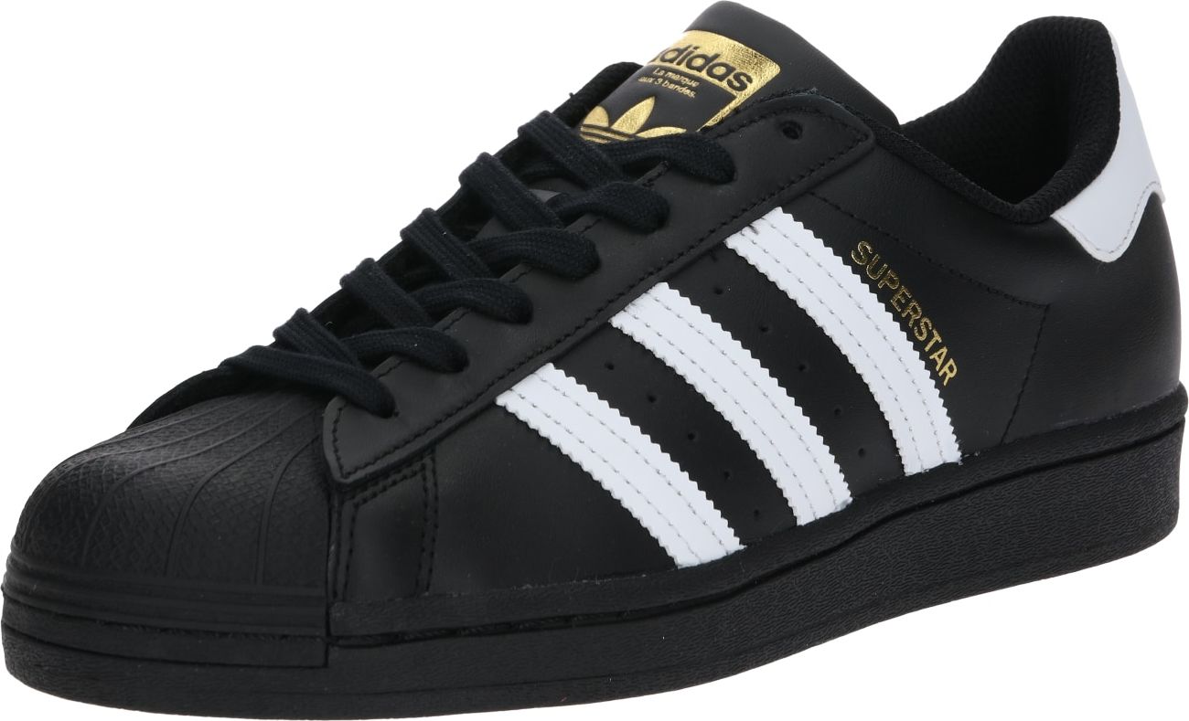 ADIDAS ORIGINALS Tenisky 'Superstar' zlatá / černá / bílá