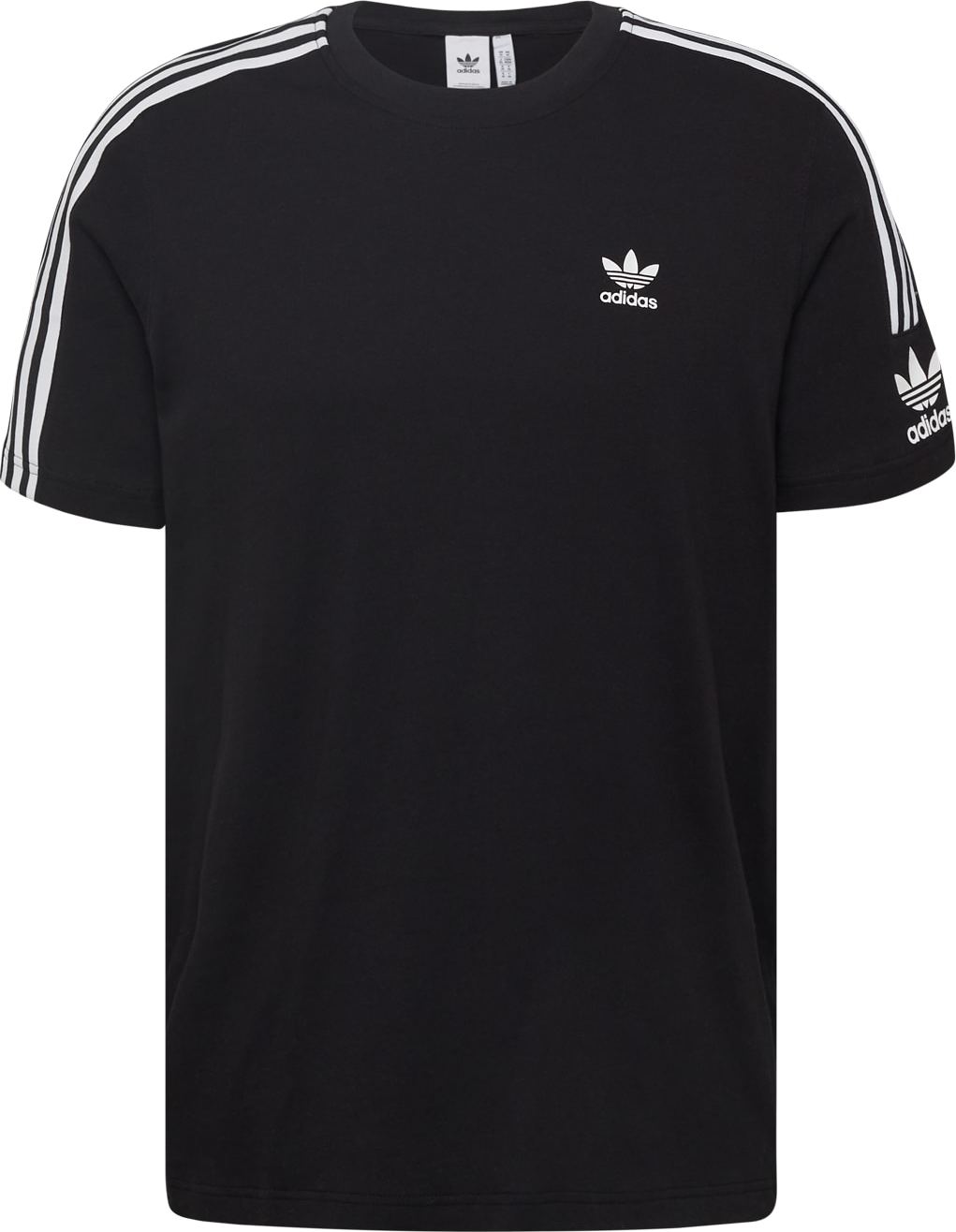 ADIDAS ORIGINALS Tričko černá / bílá