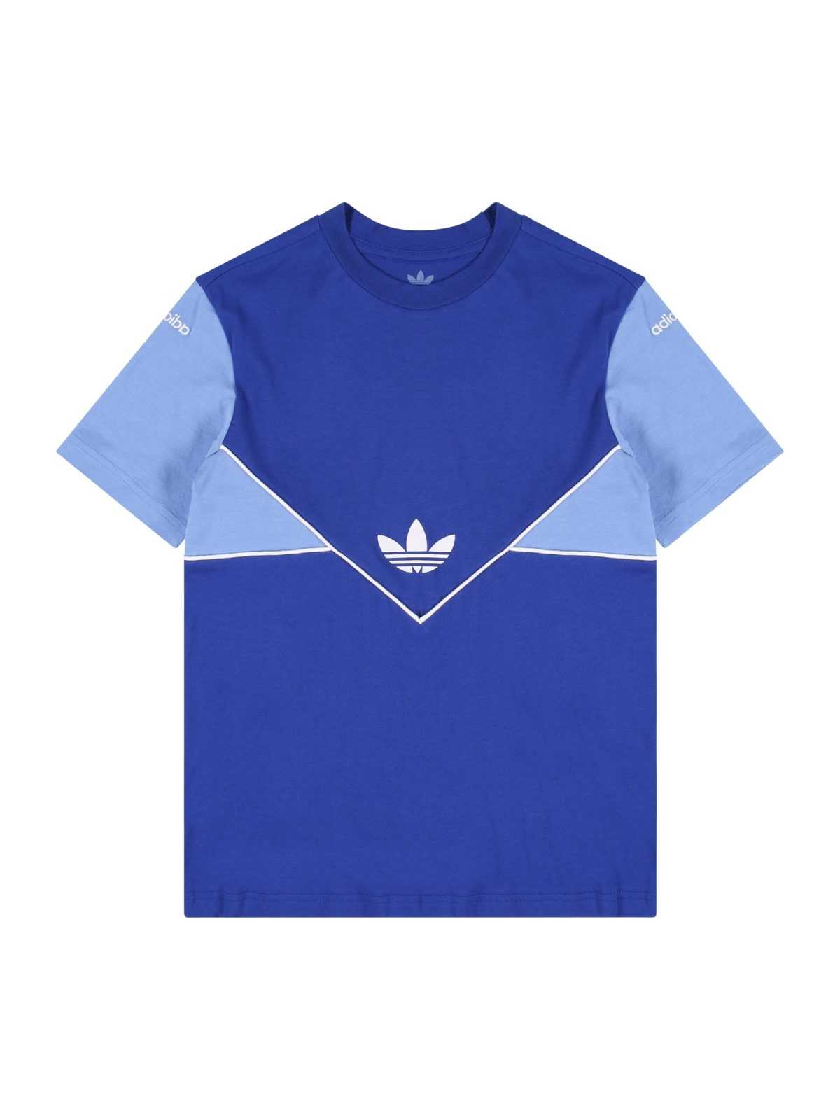 ADIDAS ORIGINALS Tričko modrá / světlemodrá / bílá