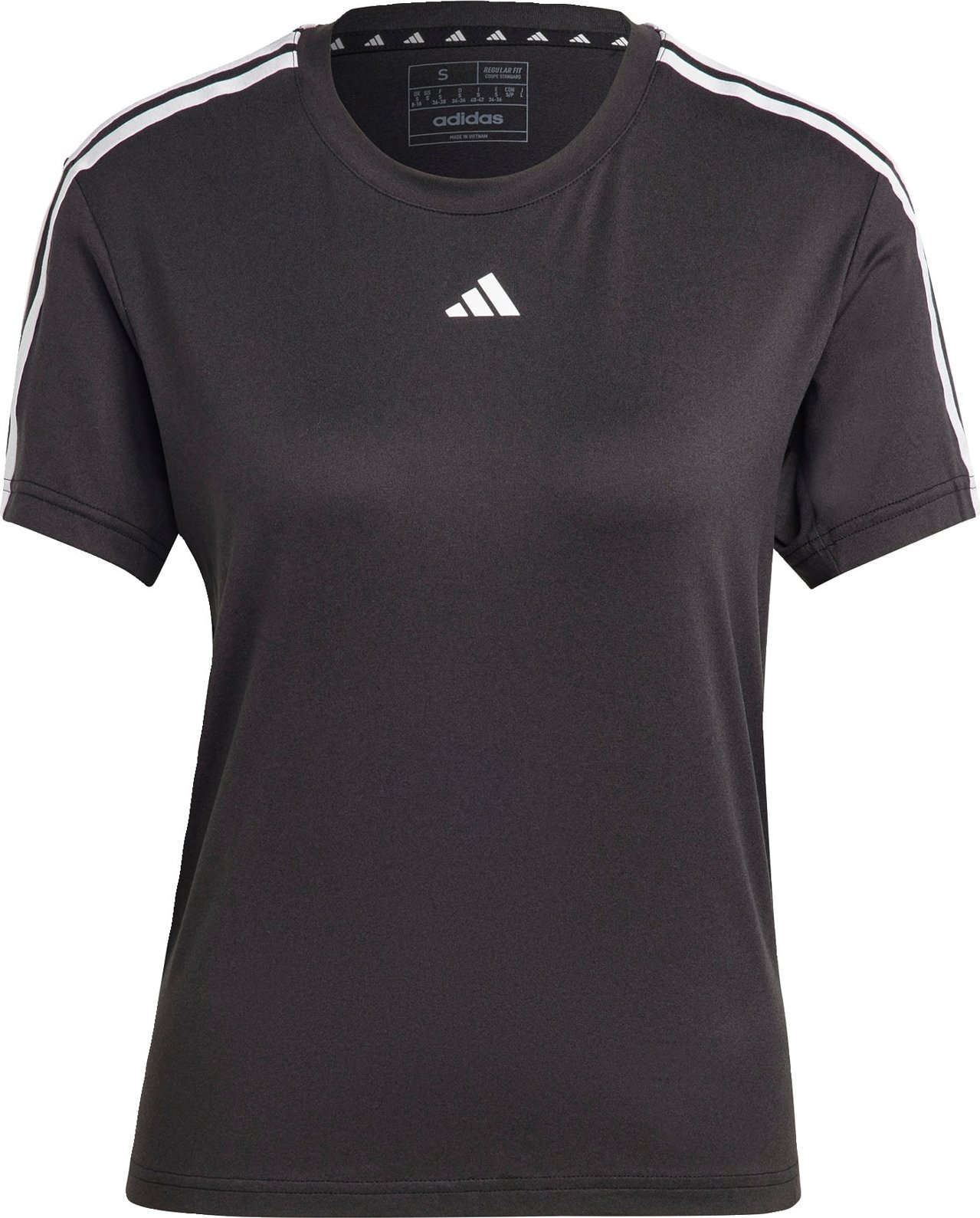 ADIDAS PERFORMANCE Funkční tričko černá / bílá