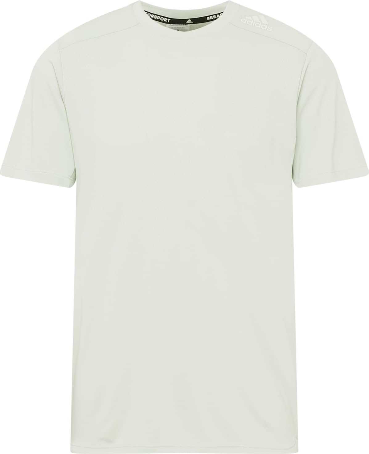 ADIDAS SPORTSWEAR Funkční tričko mátová / bílá
