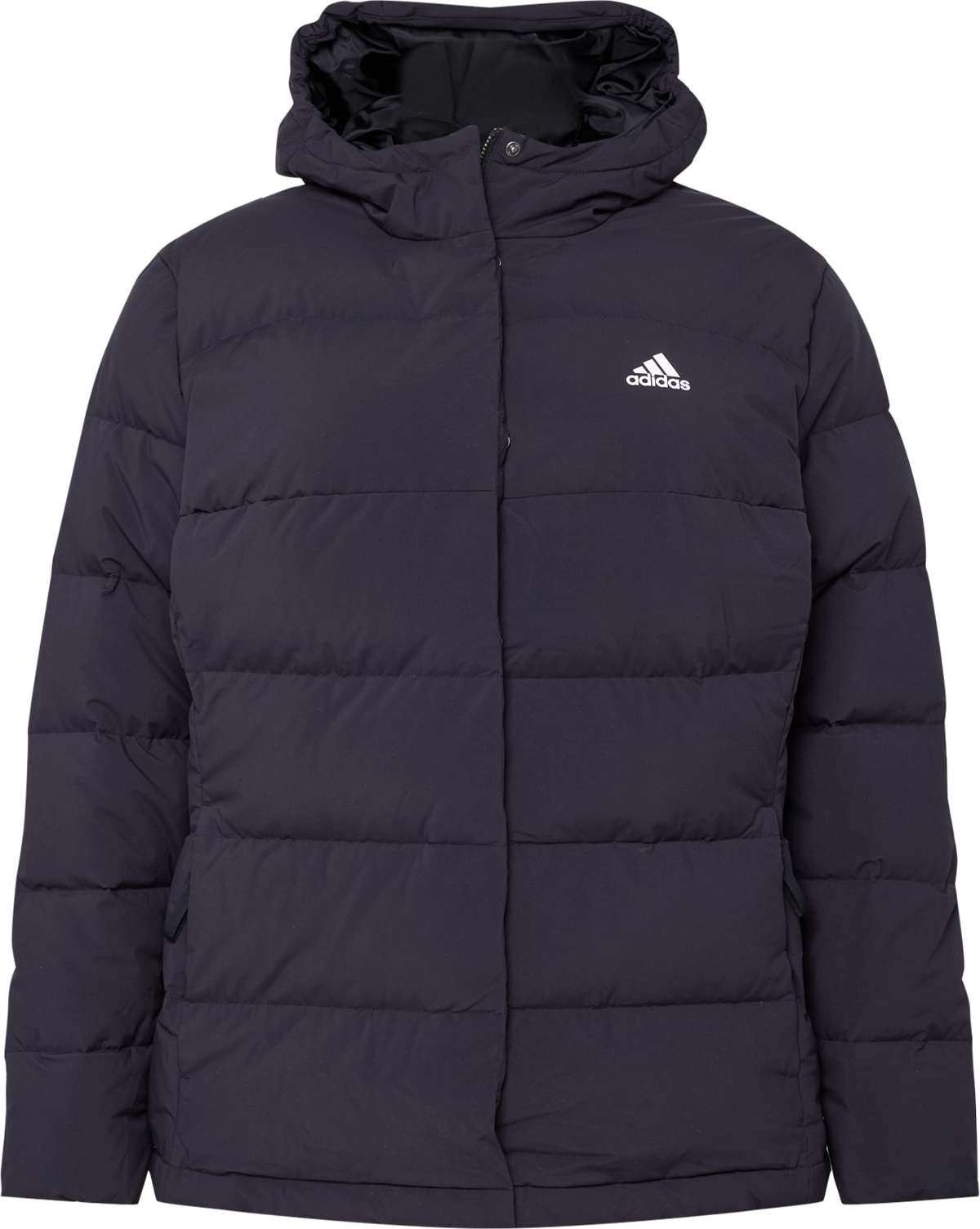 ADIDAS SPORTSWEAR Outdoorová bunda černá / bílá