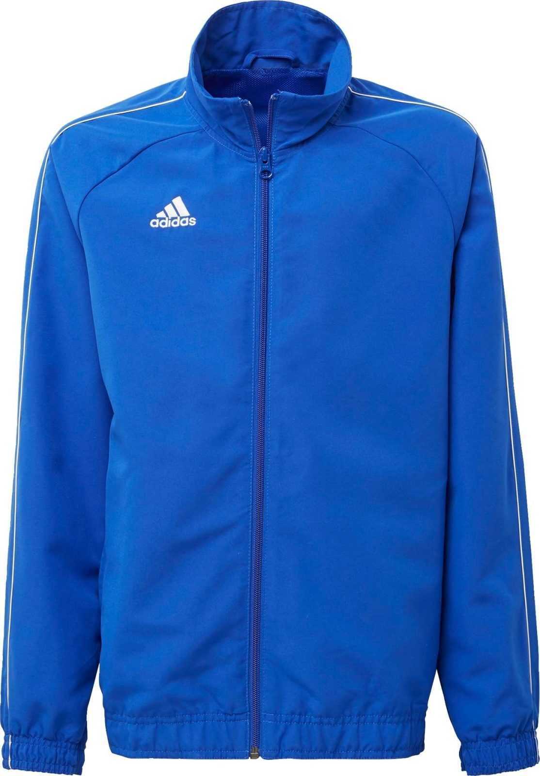 ADIDAS PERFORMANCE Sportovní bunda královská modrá / bílá