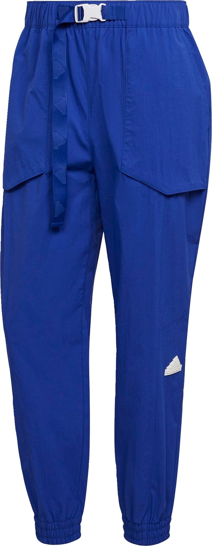 ADIDAS SPORTSWEAR Sportovní kalhoty tmavě modrá / bílá