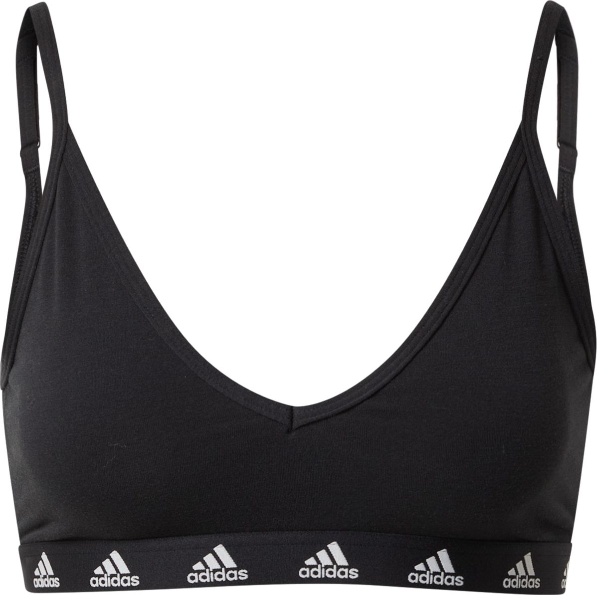 ADIDAS SPORTSWEAR Sportovní podprsenka 'Evydy' černá / bílá