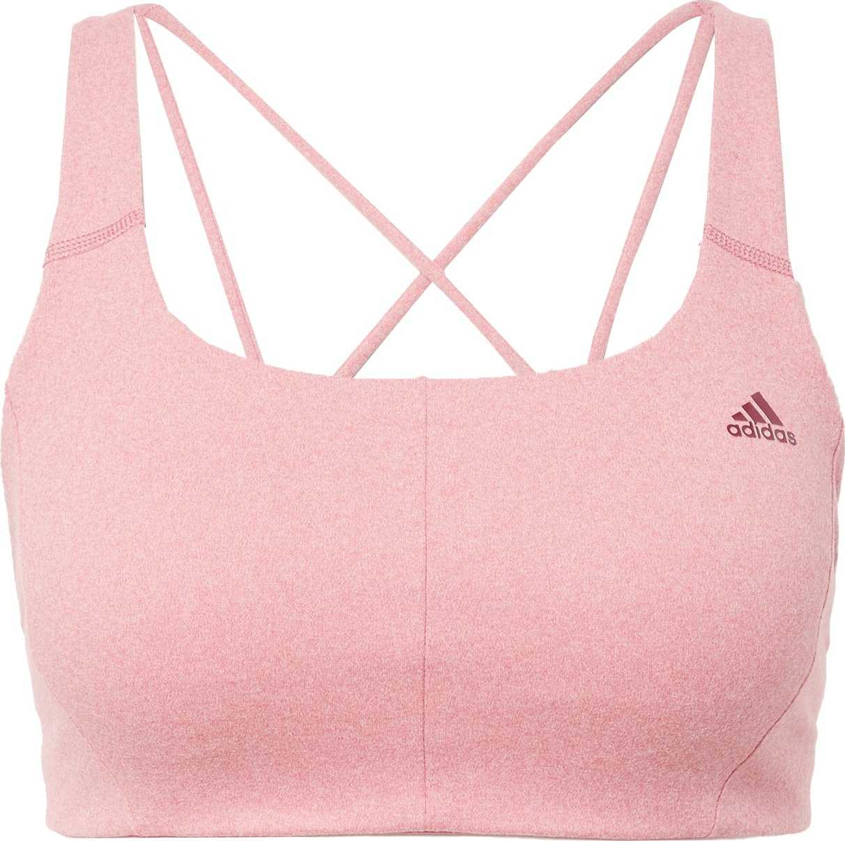 ADIDAS SPORTSWEAR Sportovní podprsenka růžová / malinová