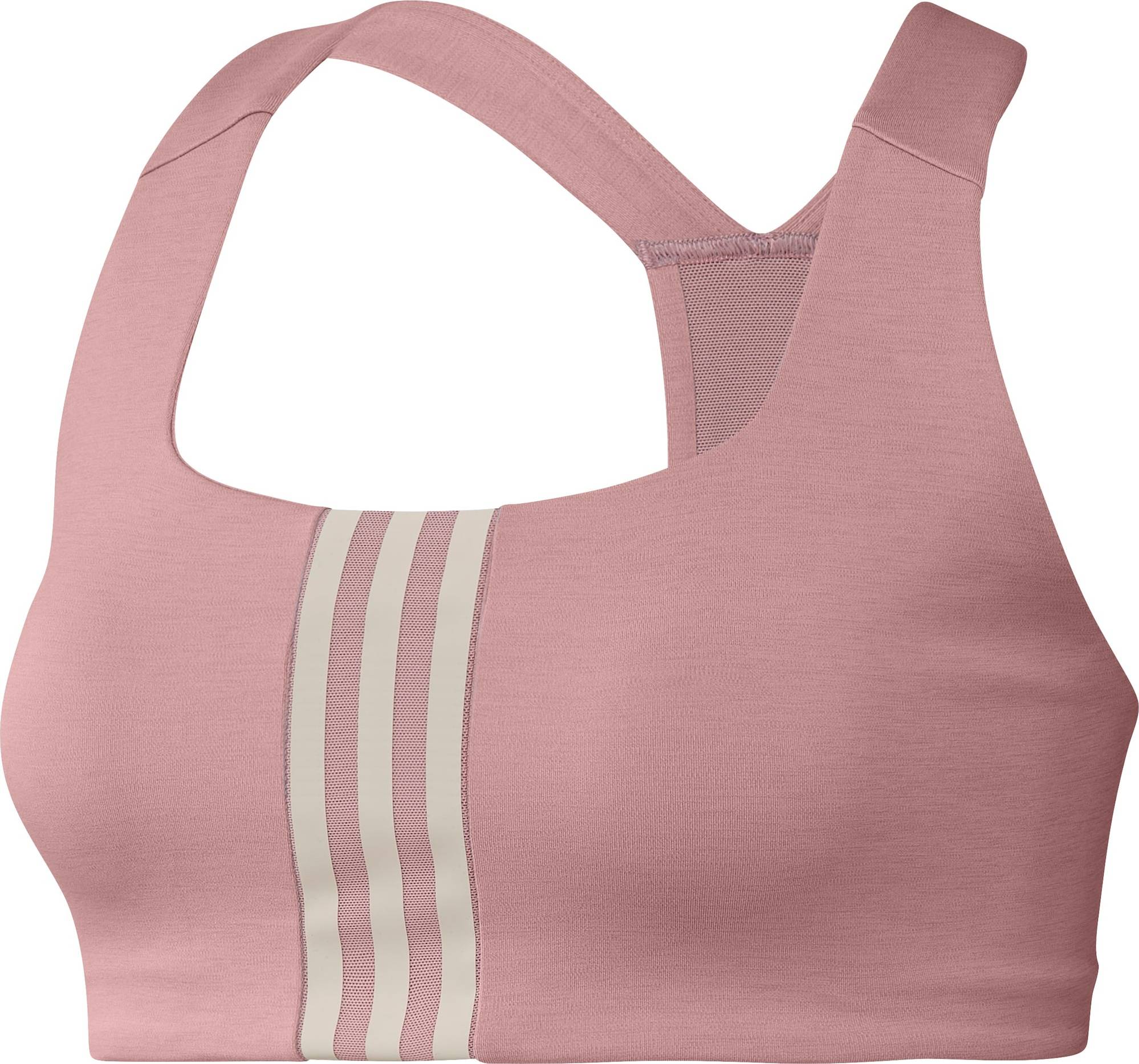 ADIDAS SPORTSWEAR Sportovní podprsenka šedá / bledě fialová