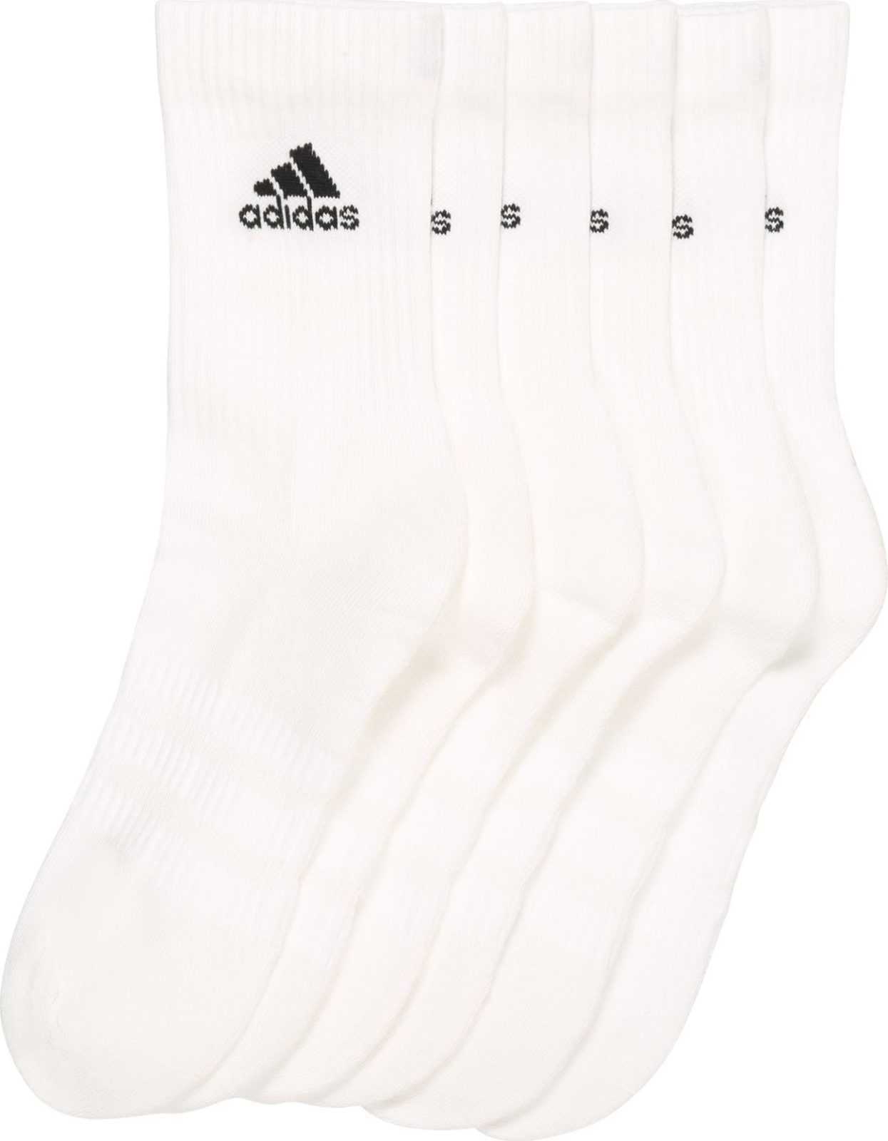 ADIDAS SPORTSWEAR Sportovní ponožky černá / bílá