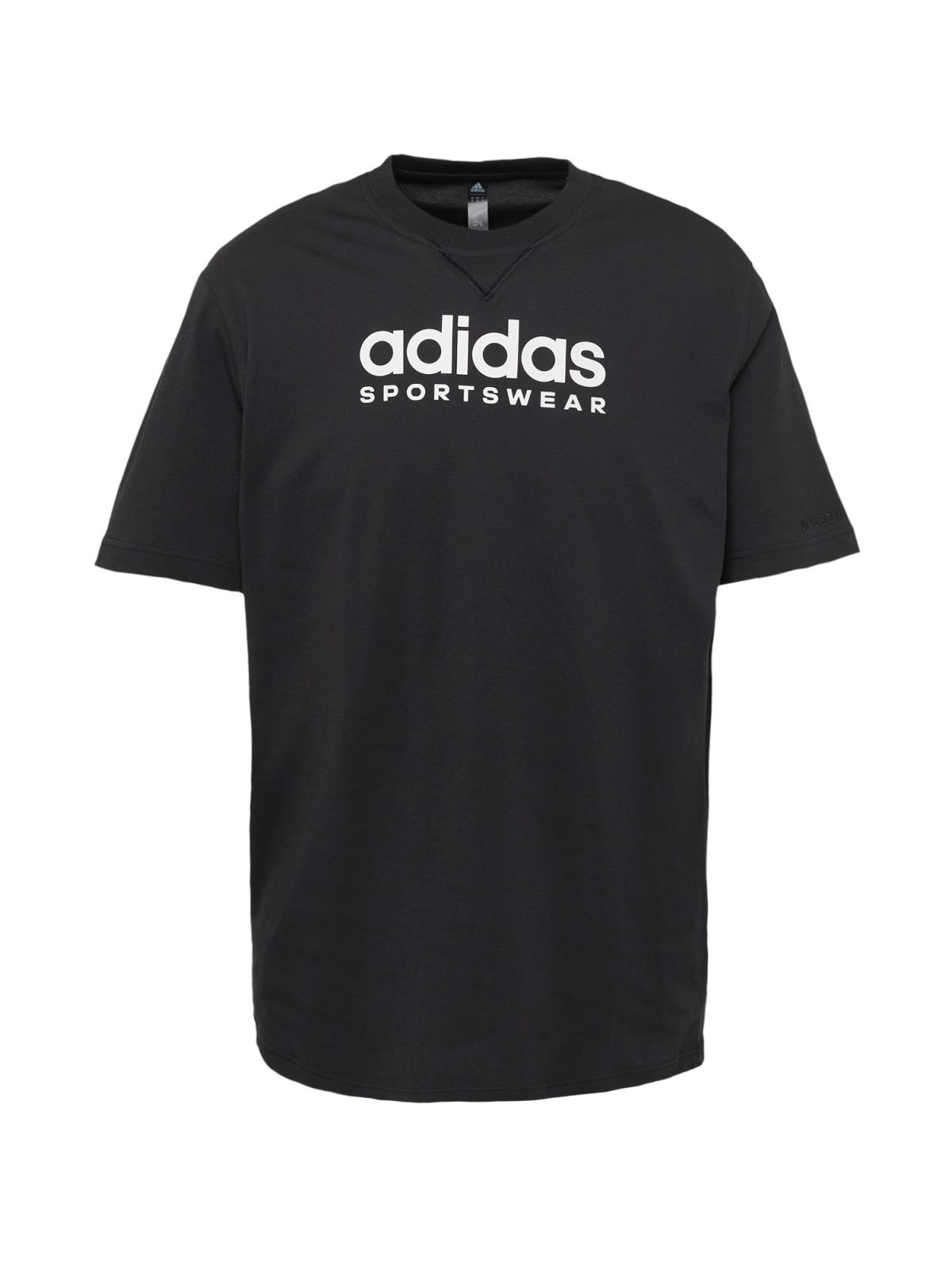 ADIDAS SPORTSWEAR Funkční tričko černá / bílá