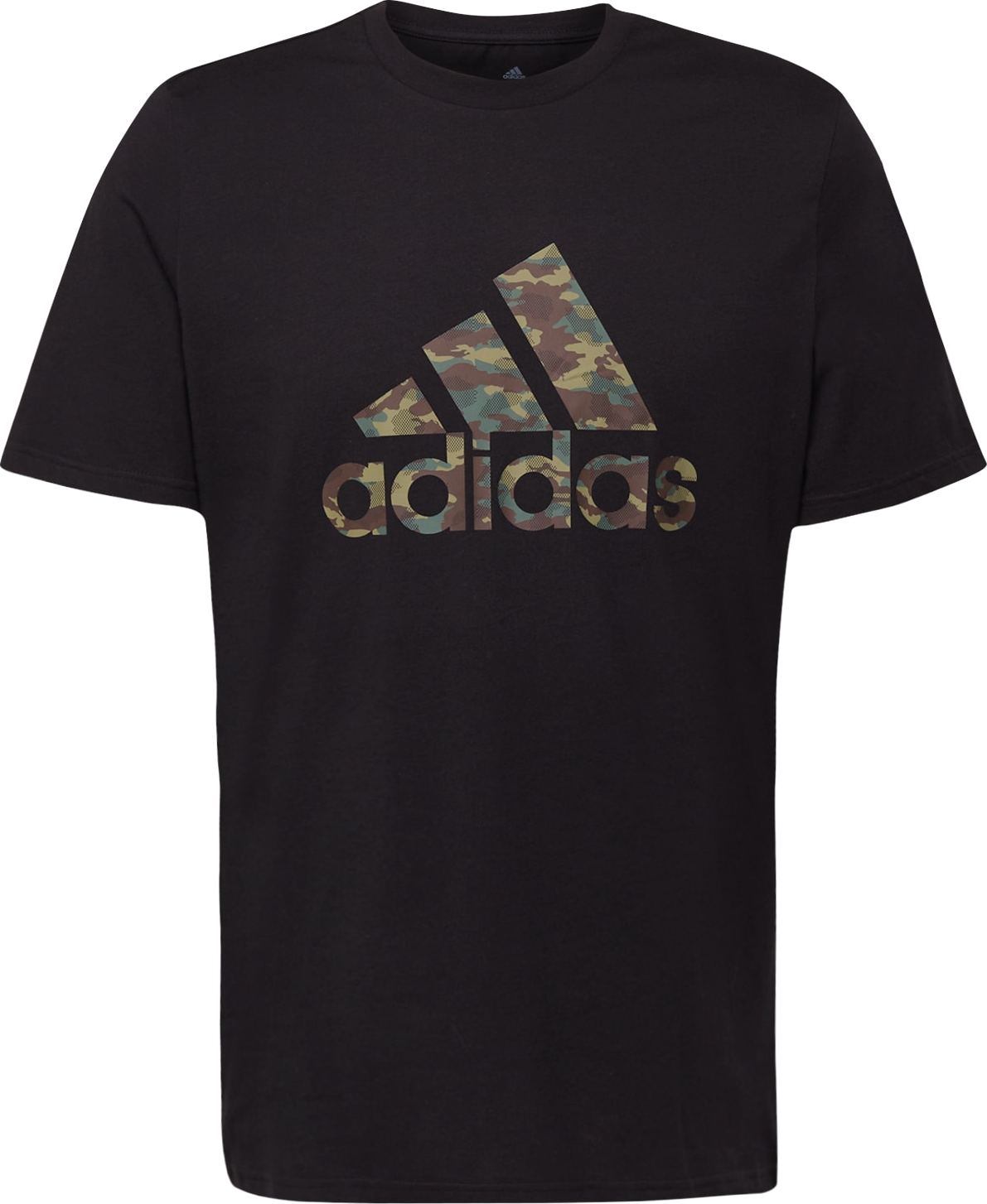 ADIDAS SPORTSWEAR Funkční tričko hnědá / světle hnědá / nefritová / černá