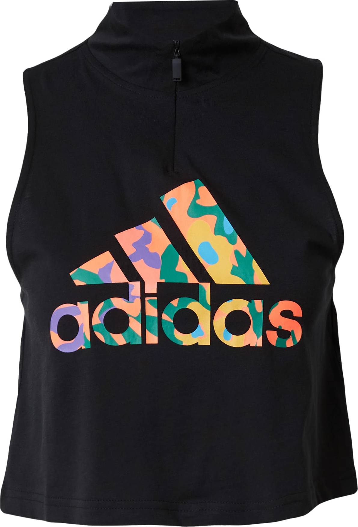 ADIDAS SPORTSWEAR Funkční tričko světlemodrá / žlutá / zelená / černá