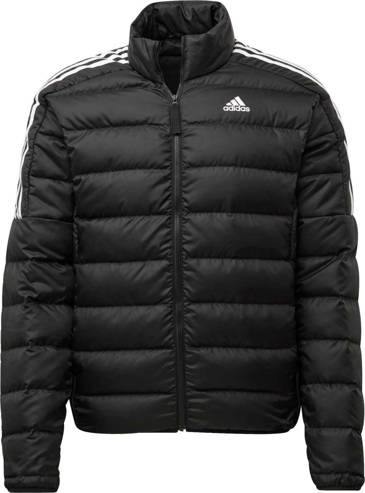 ADIDAS SPORTSWEAR Outdoorová bunda černá / bílá