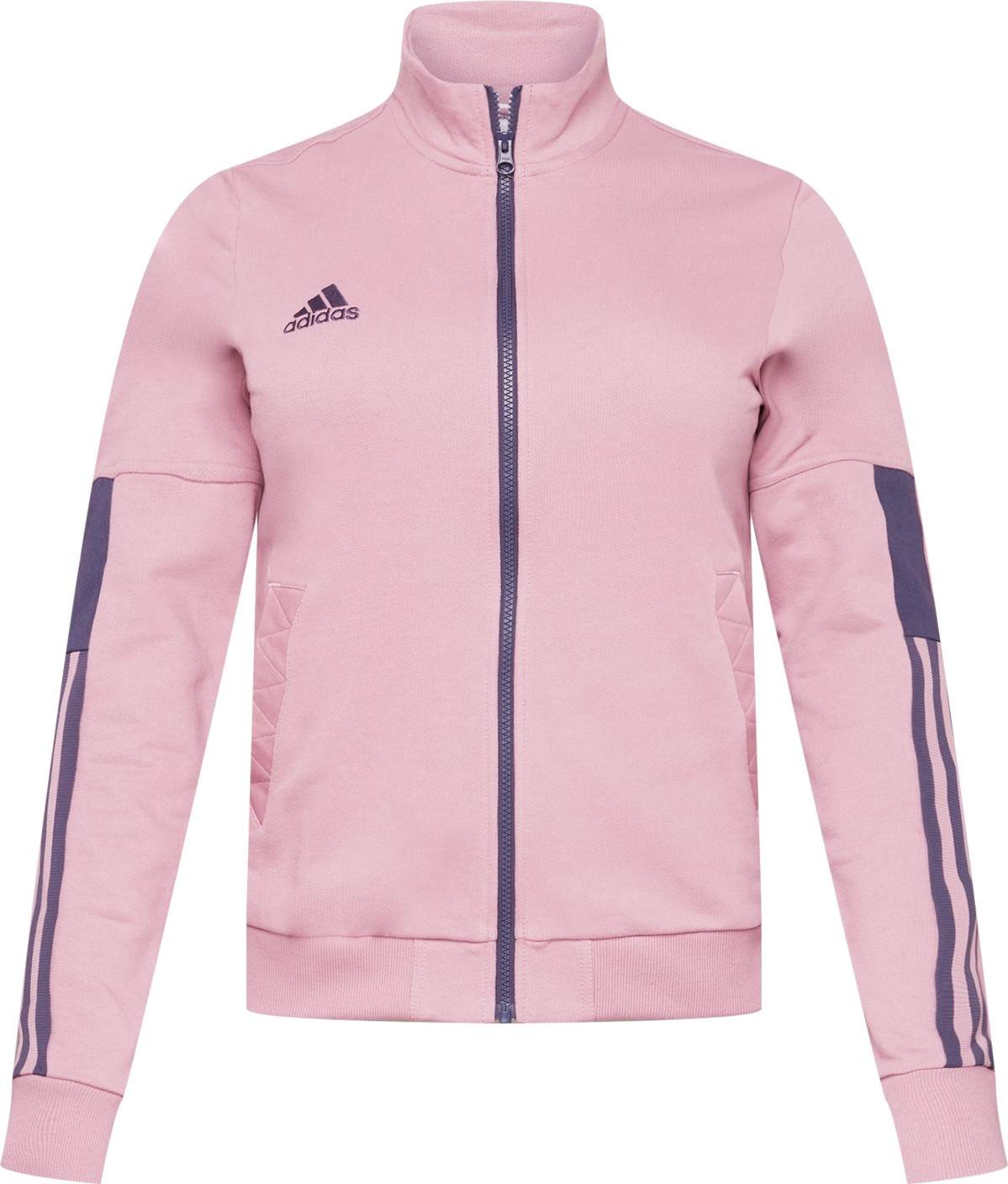 ADIDAS SPORTSWEAR Sportovní bunda 'Tiro' bledě fialová / černá