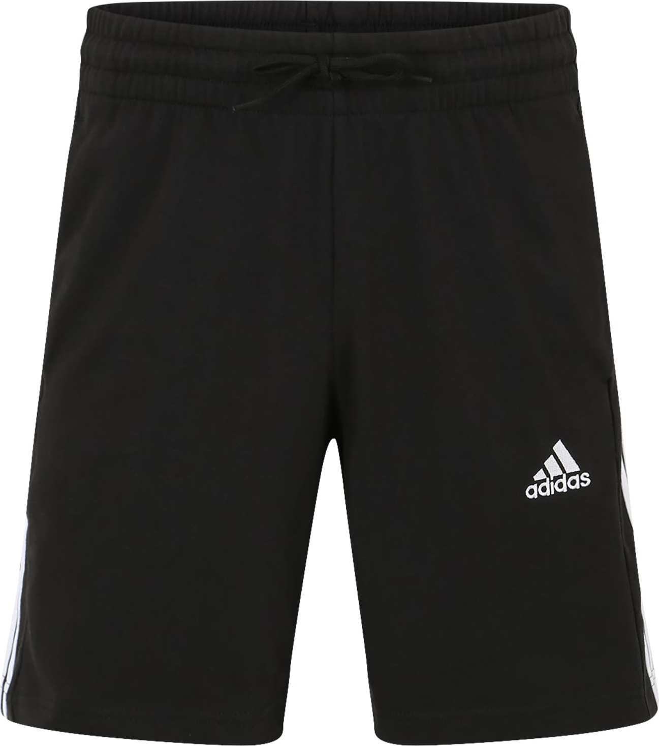 ADIDAS SPORTSWEAR Sportovní kalhoty černá / bílá