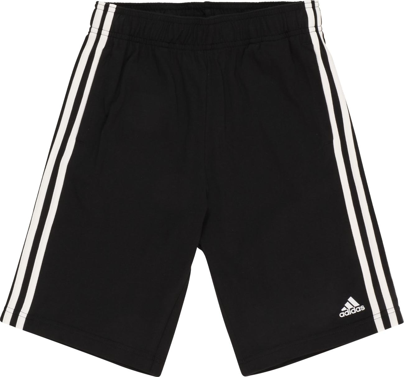 ADIDAS SPORTSWEAR Sportovní kalhoty černá / bílá