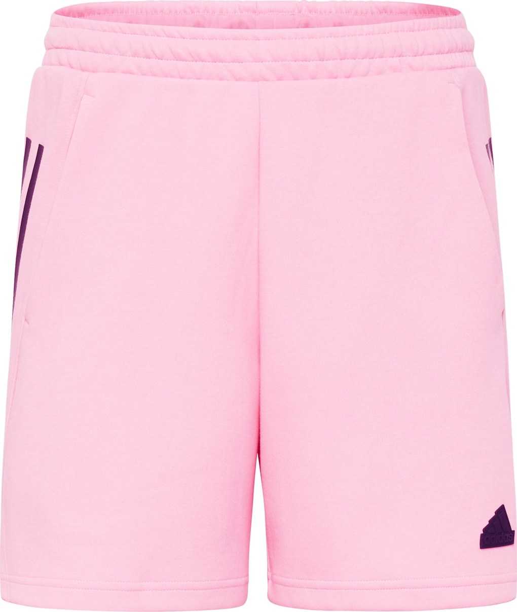 ADIDAS SPORTSWEAR Sportovní kalhoty pink / černá