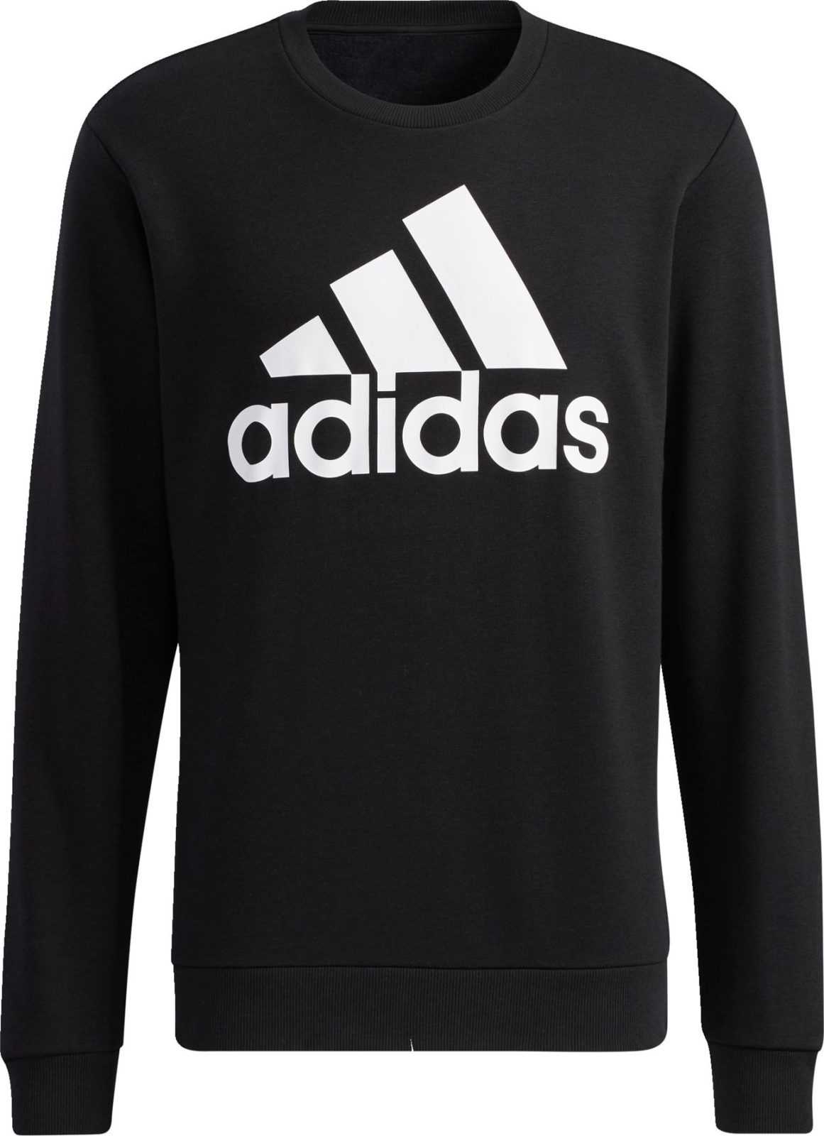 ADIDAS SPORTSWEAR Sportovní mikina černá / bílá