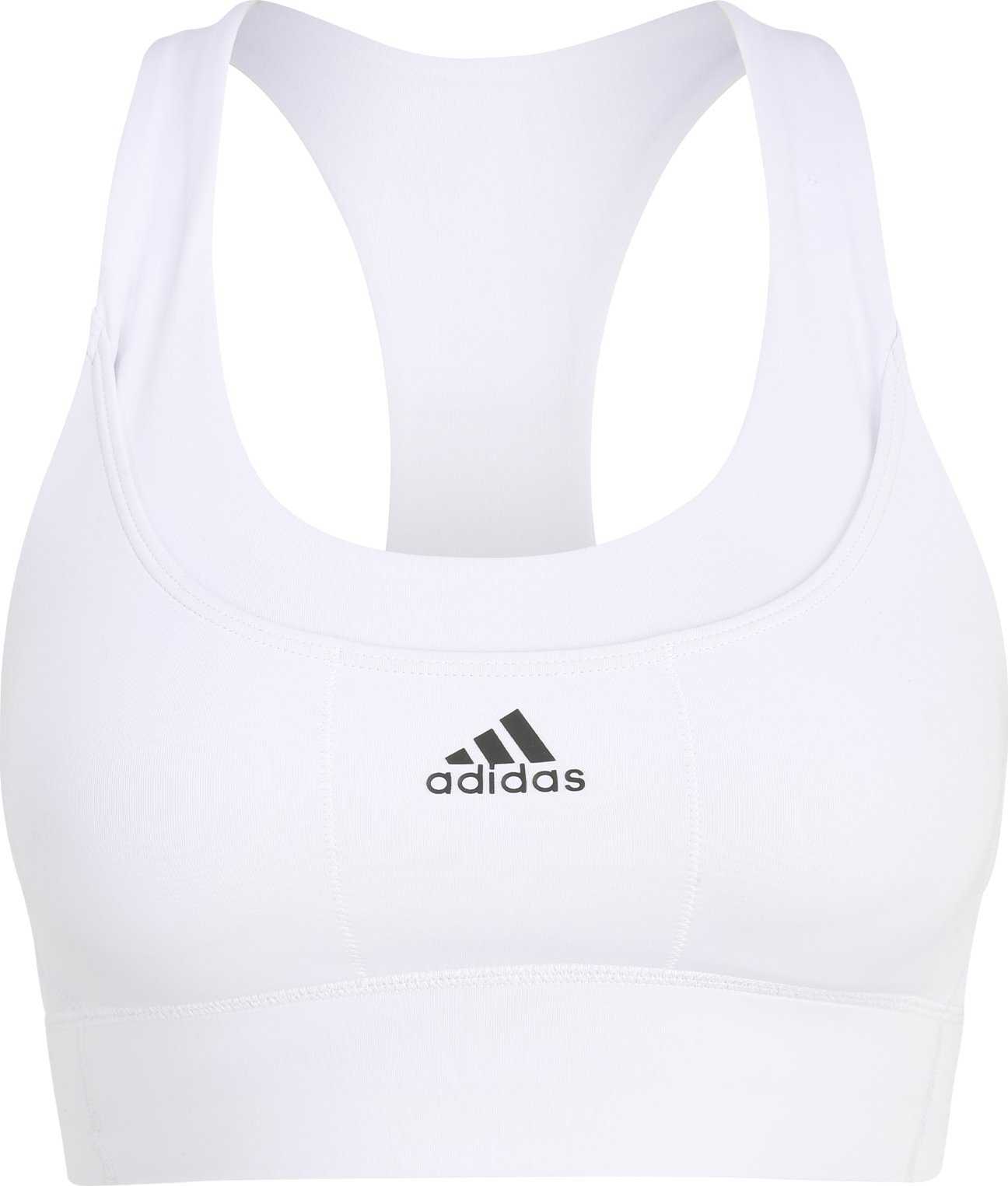 ADIDAS SPORTSWEAR Sportovní podprsenka khaki / bílá