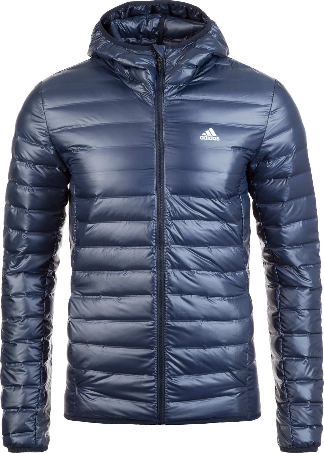 ADIDAS TERREX Outdoorová bunda 'Varilite' tmavě modrá / bílá