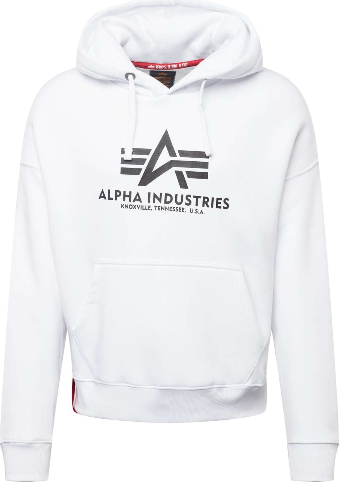 ALPHA INDUSTRIES Mikina tmavě modrá / bílá