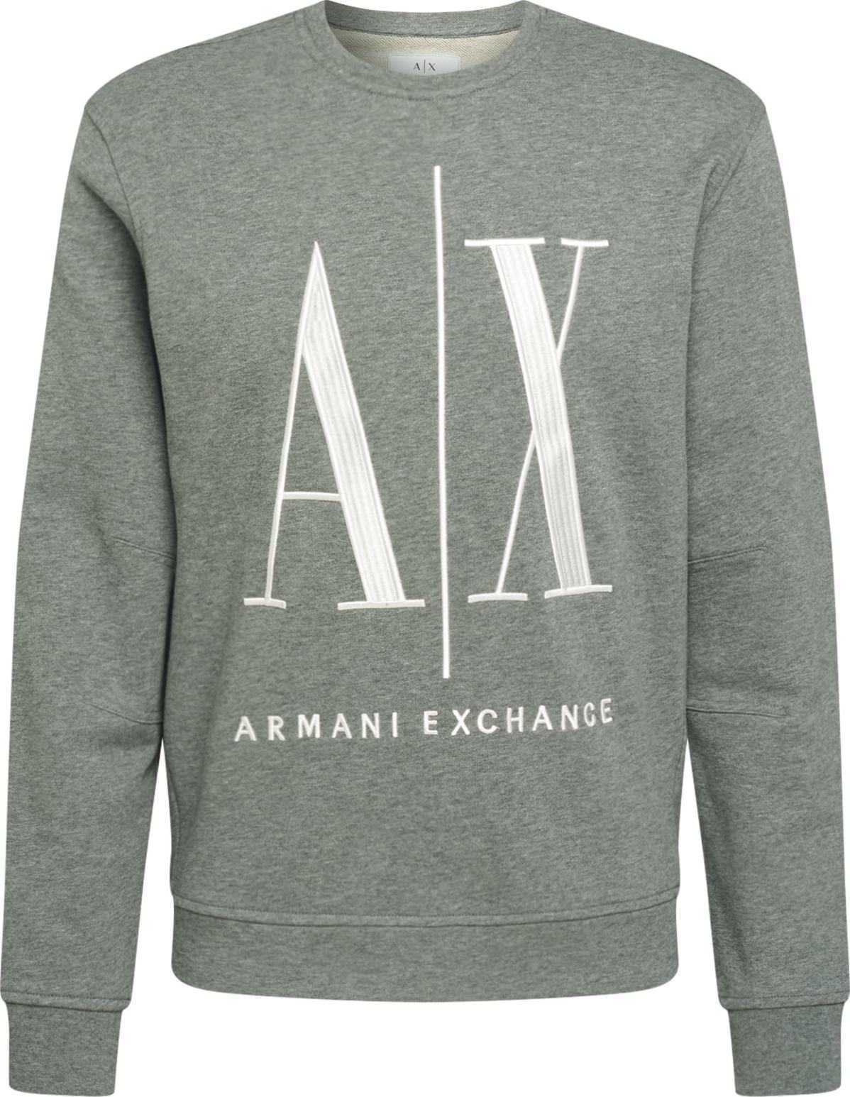 ARMANI EXCHANGE Mikina šedá