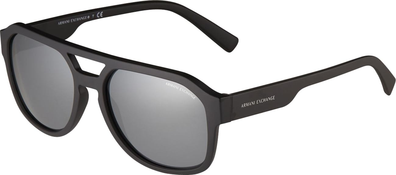 ARMANI EXCHANGE Sluneční brýle '0AX4074S' černá