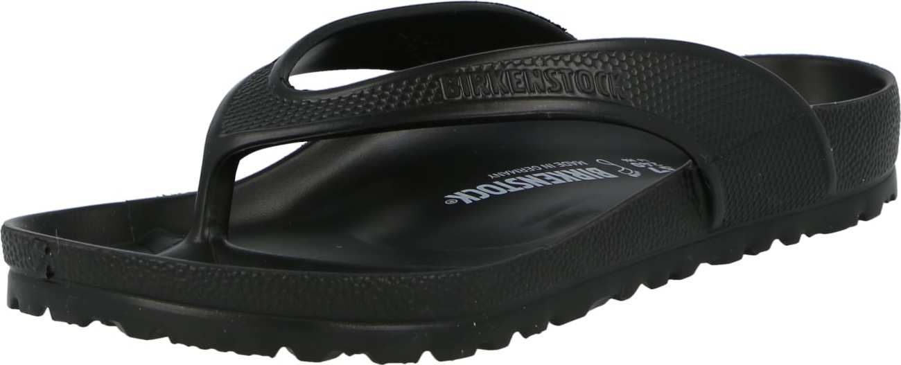 BIRKENSTOCK Žabky 'Honolulu' černá