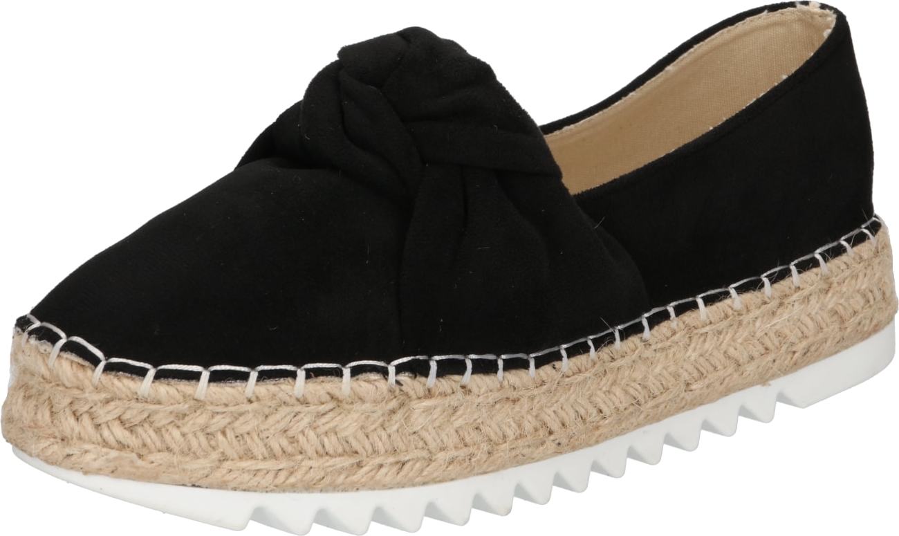 BULLBOXER Espadrilky černá