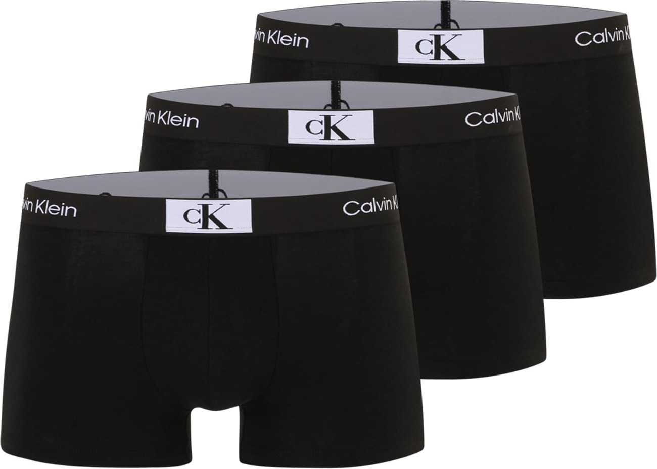 Calvin Klein Underwear Boxerky černá / bílá