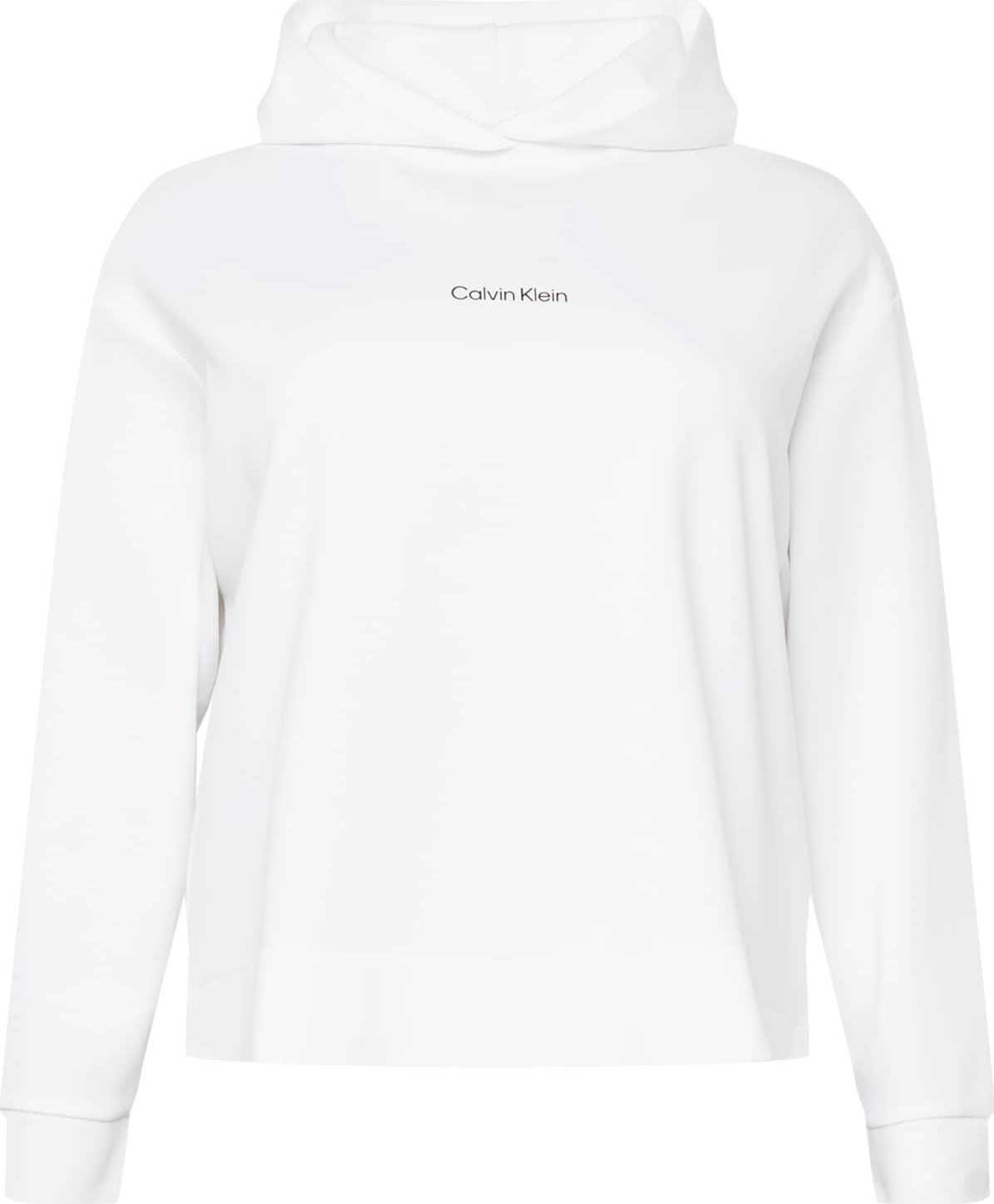 Calvin Klein Curve Mikina černá / offwhite