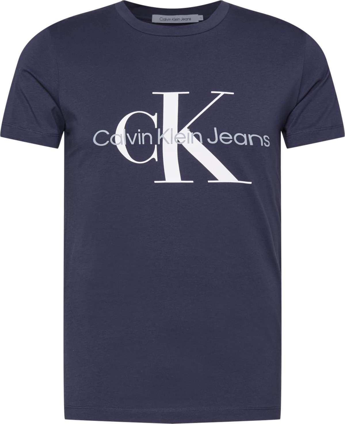 Calvin Klein Jeans Tričko marine modrá / šedá / bílá