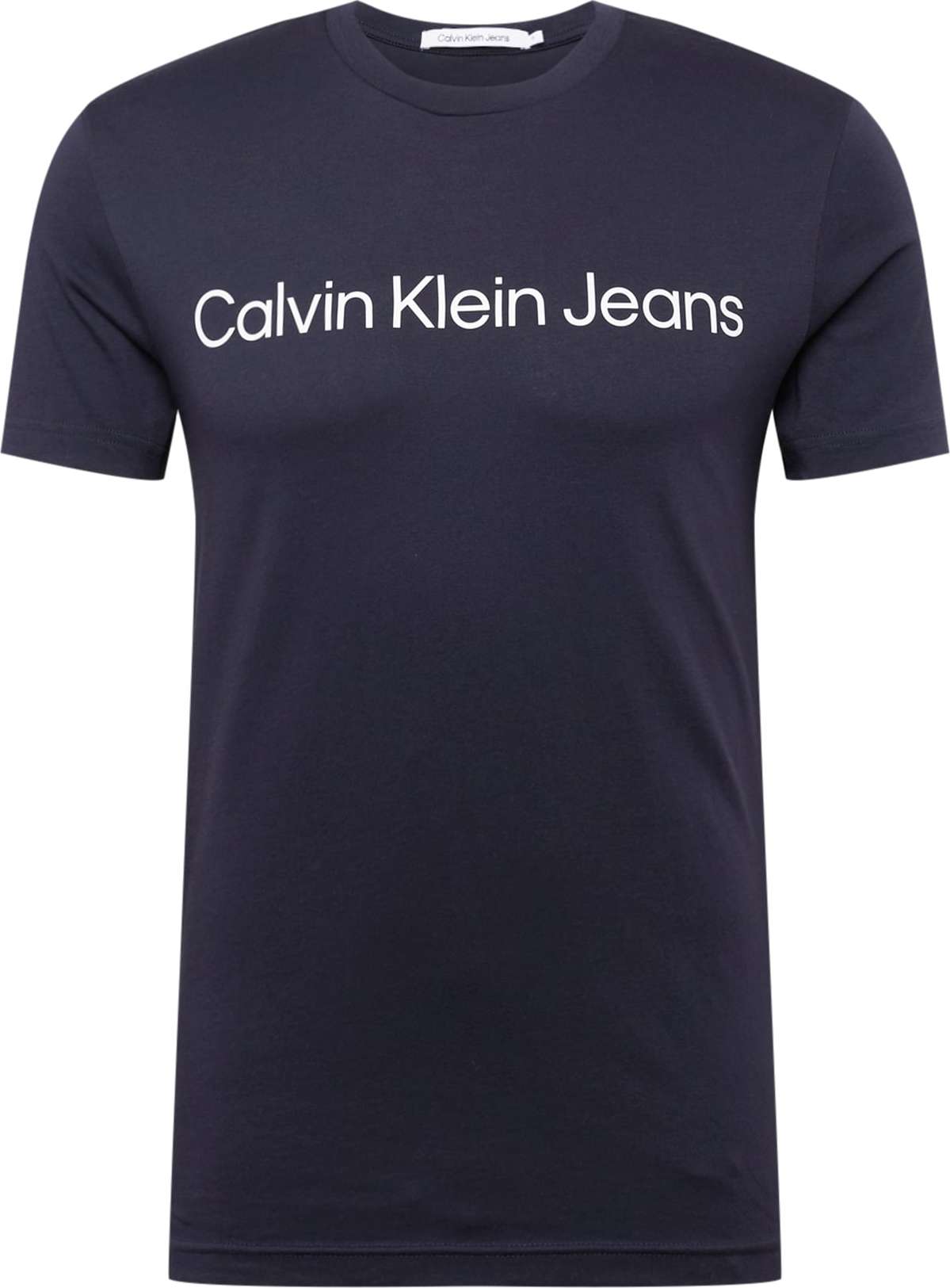 Calvin Klein Jeans Tričko námořnická modř / bílá