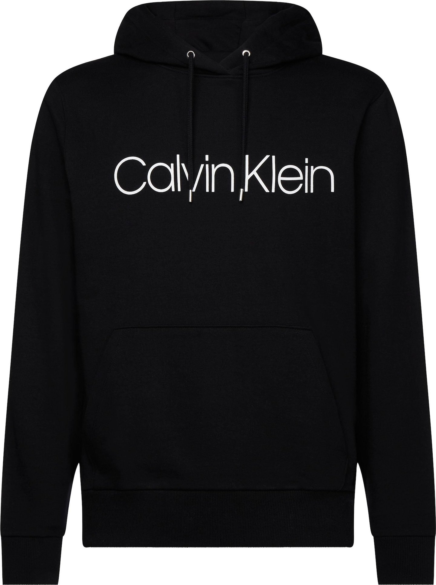 Calvin Klein Mikina černá / bílá