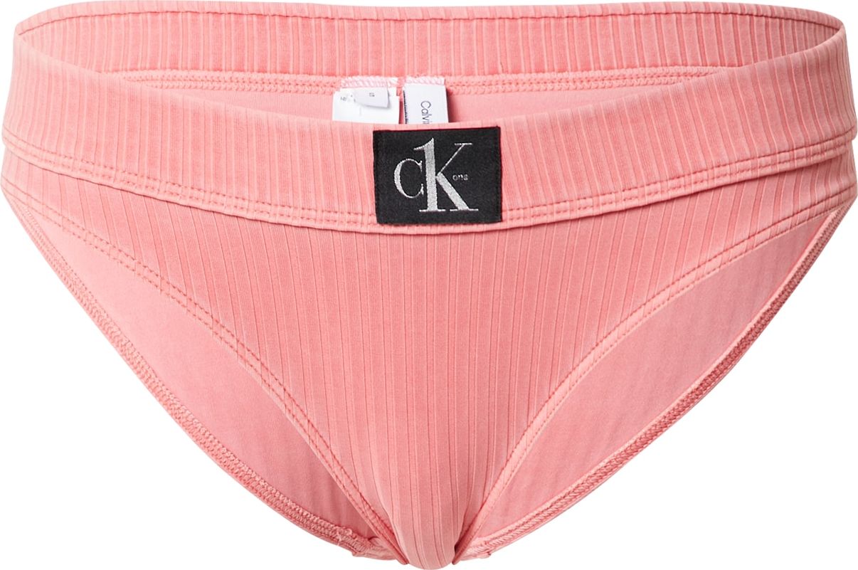 Calvin Klein Swimwear Spodní díl plavek lososová