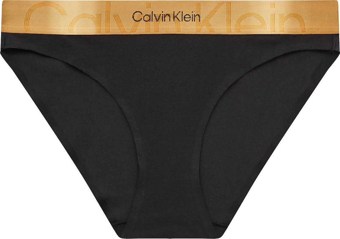 Calvin Klein Underwear Kalhotky zlatá / černá