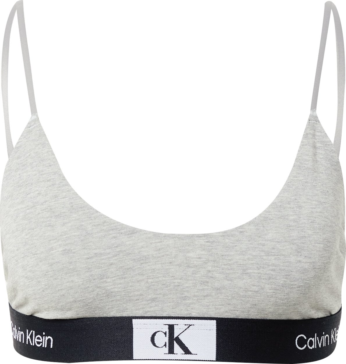 Calvin Klein Underwear Podprsenka světle šedá / šedý melír / černá / bílá